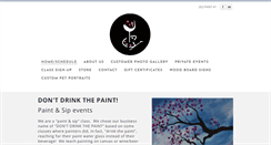 Desktop Screenshot of dontdrinkthepaint.com